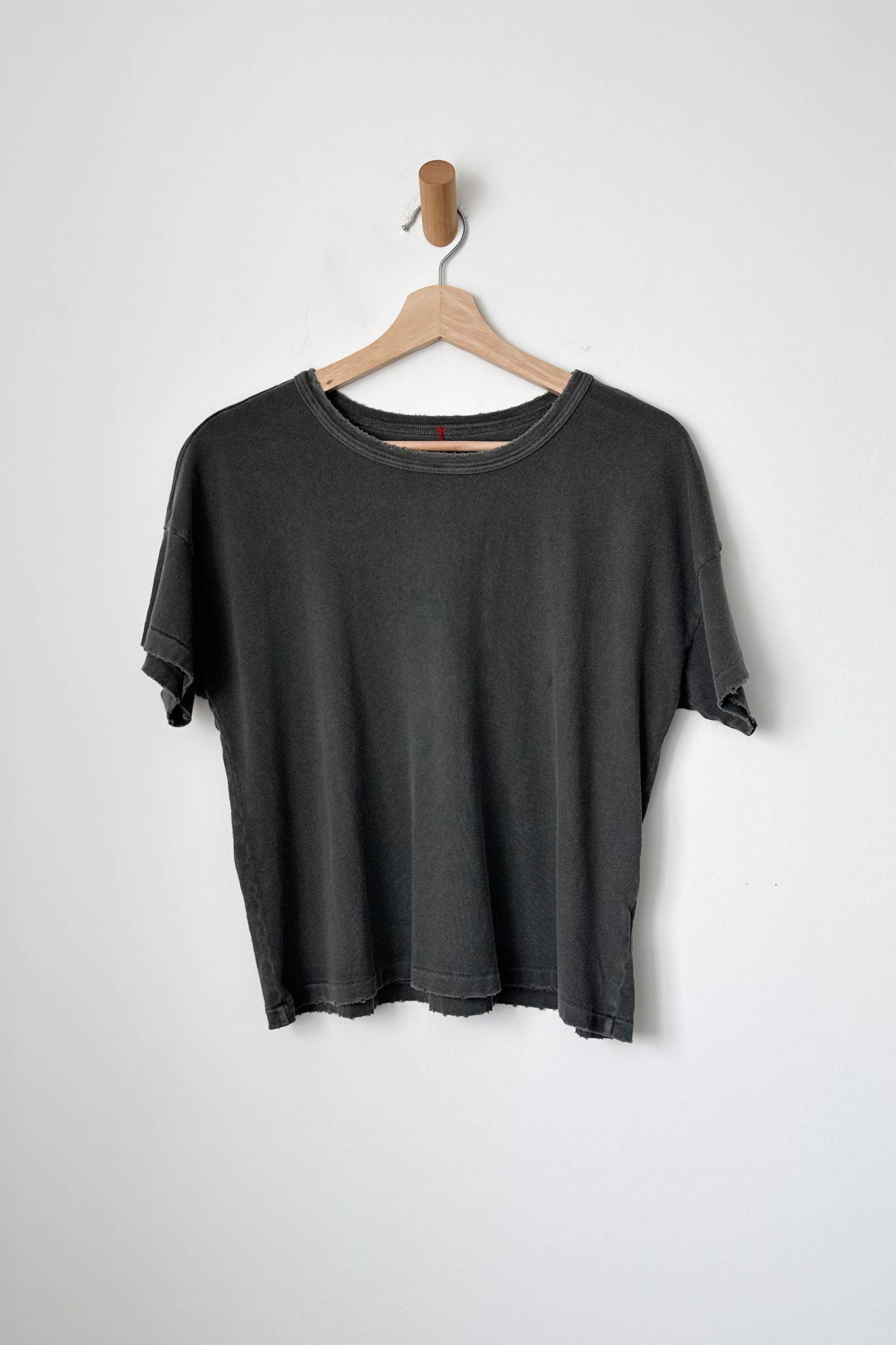 Fille Tee - Washed Black