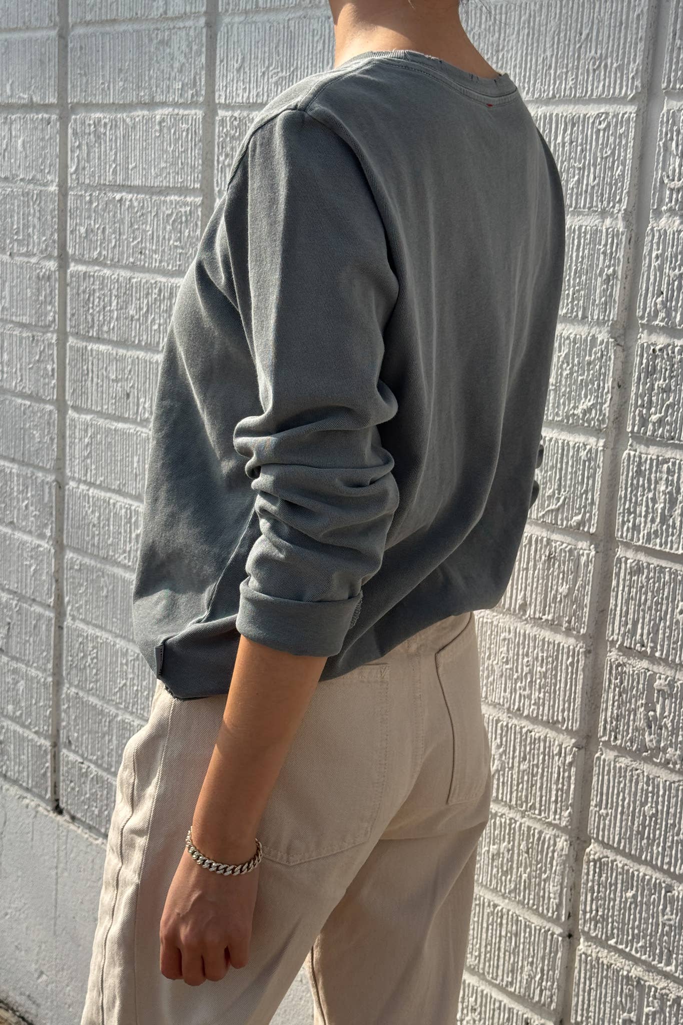 Everyday Long Sleeve Tee: Slate