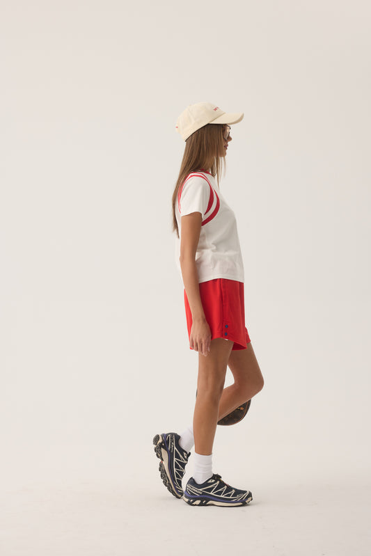 San Juan Baby Tee - Snow