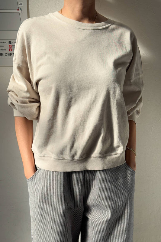 Cali Jersey Sweatshirt - Rice