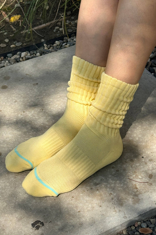 Ballet Socks - Pale Yellow