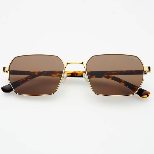 Superior Unisex Sunglasses - Gold / Brown