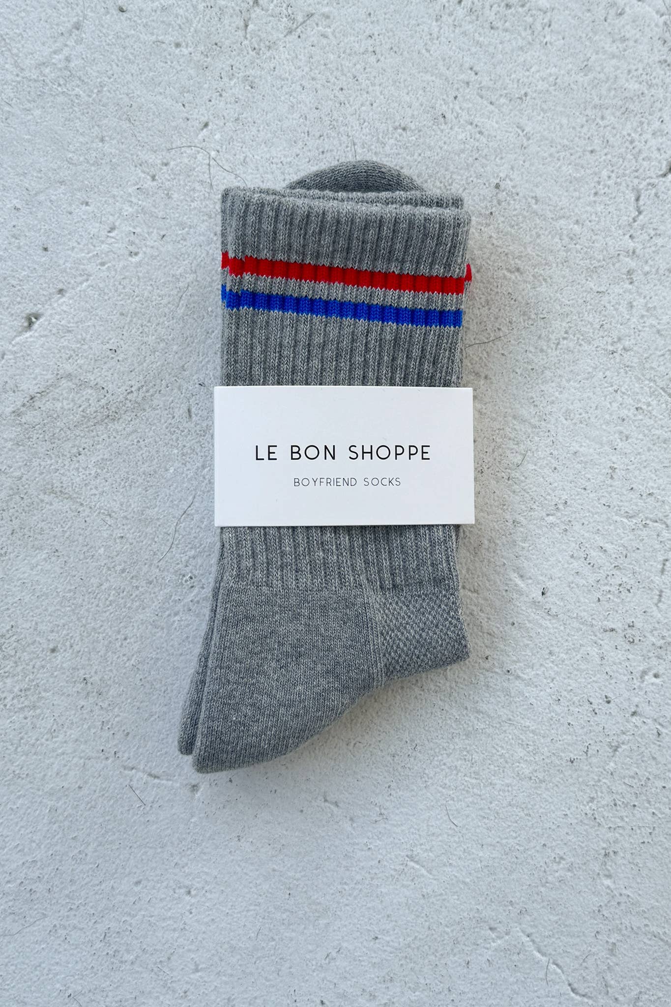 Boyfriend Socks - True Grey