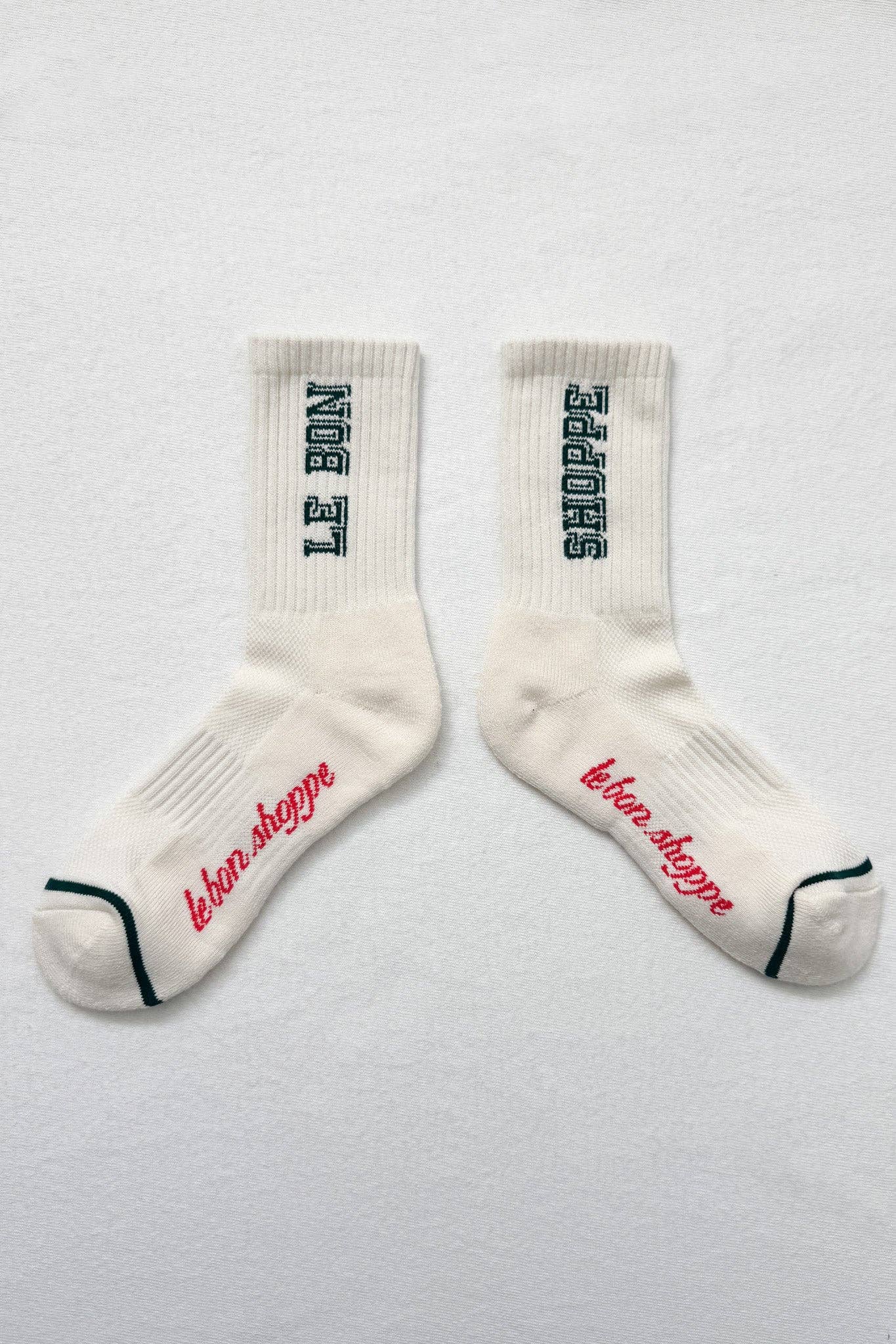 Preppy Socks: Ice / Blue