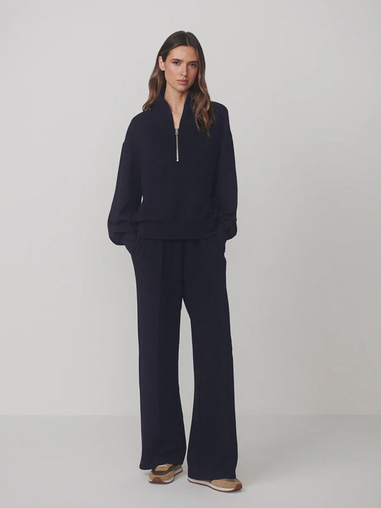 The Wide Leg Pant 30 - Navy