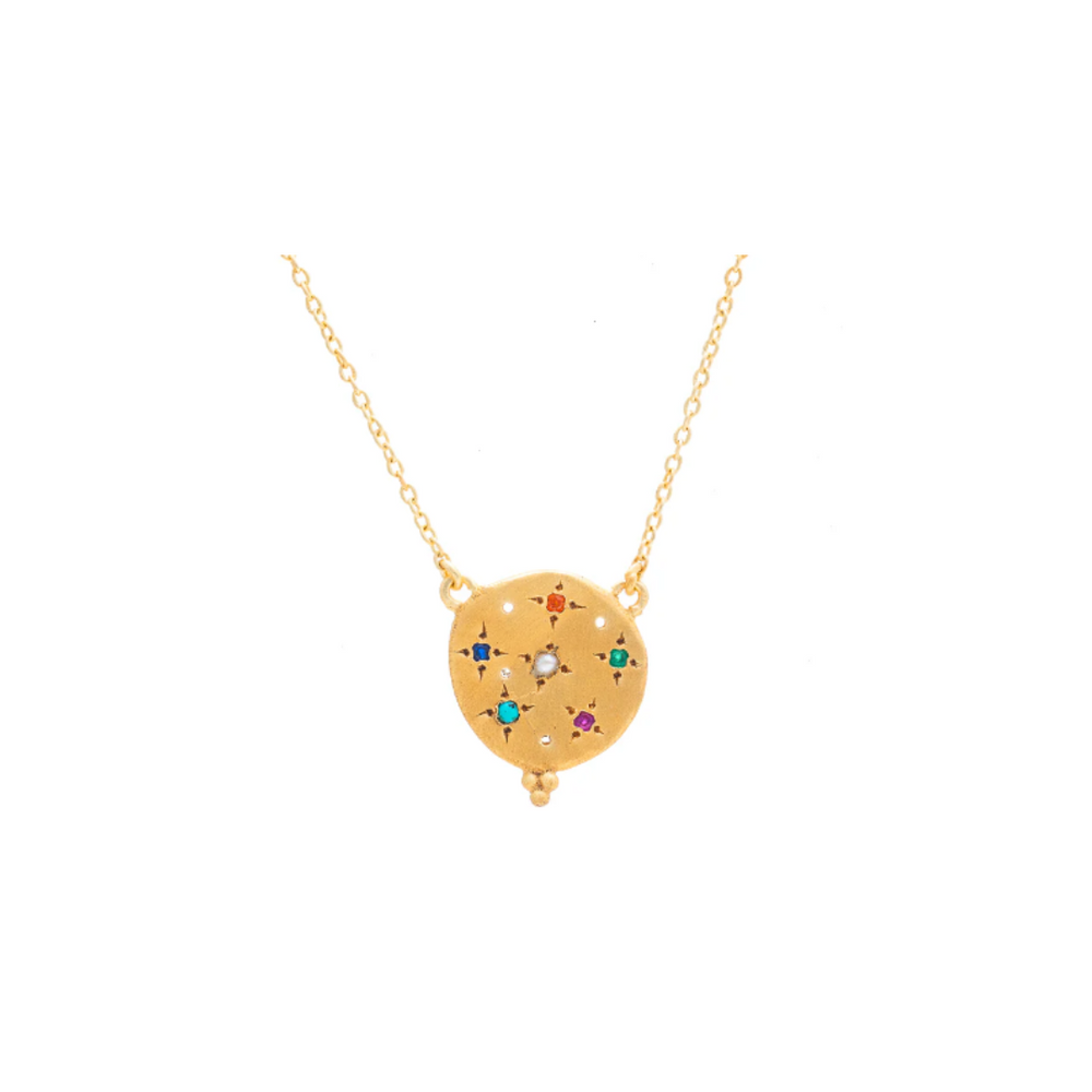 Mixed Stone Souk Necklace