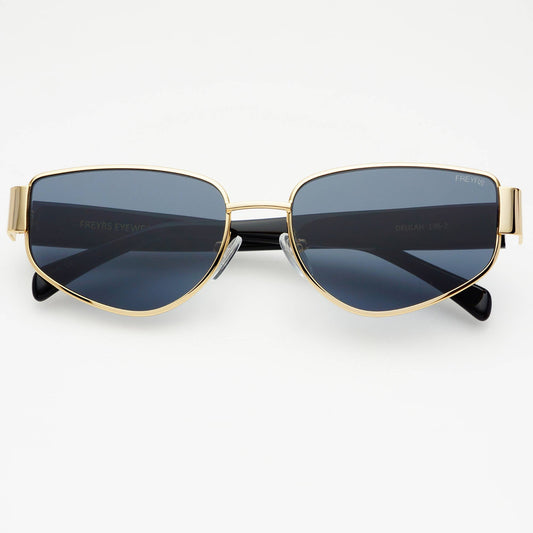 Delilah Womens Sunglasses - Gold / Gray