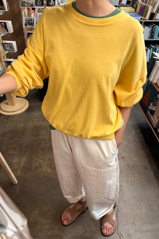 Cali Jersey Sweatshirt: Egg Yolk - coming soon! Approx. ETA 18th June