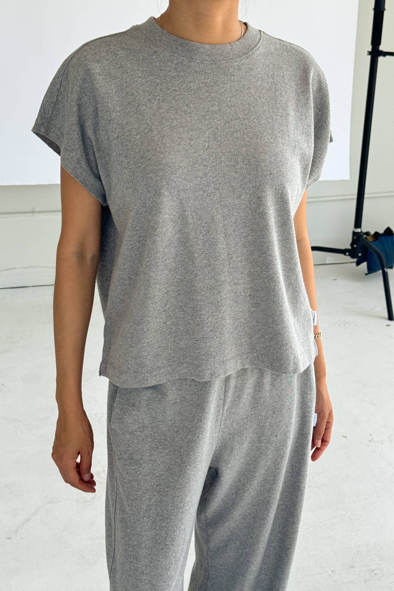 Jeanne Tee - Heather Grey