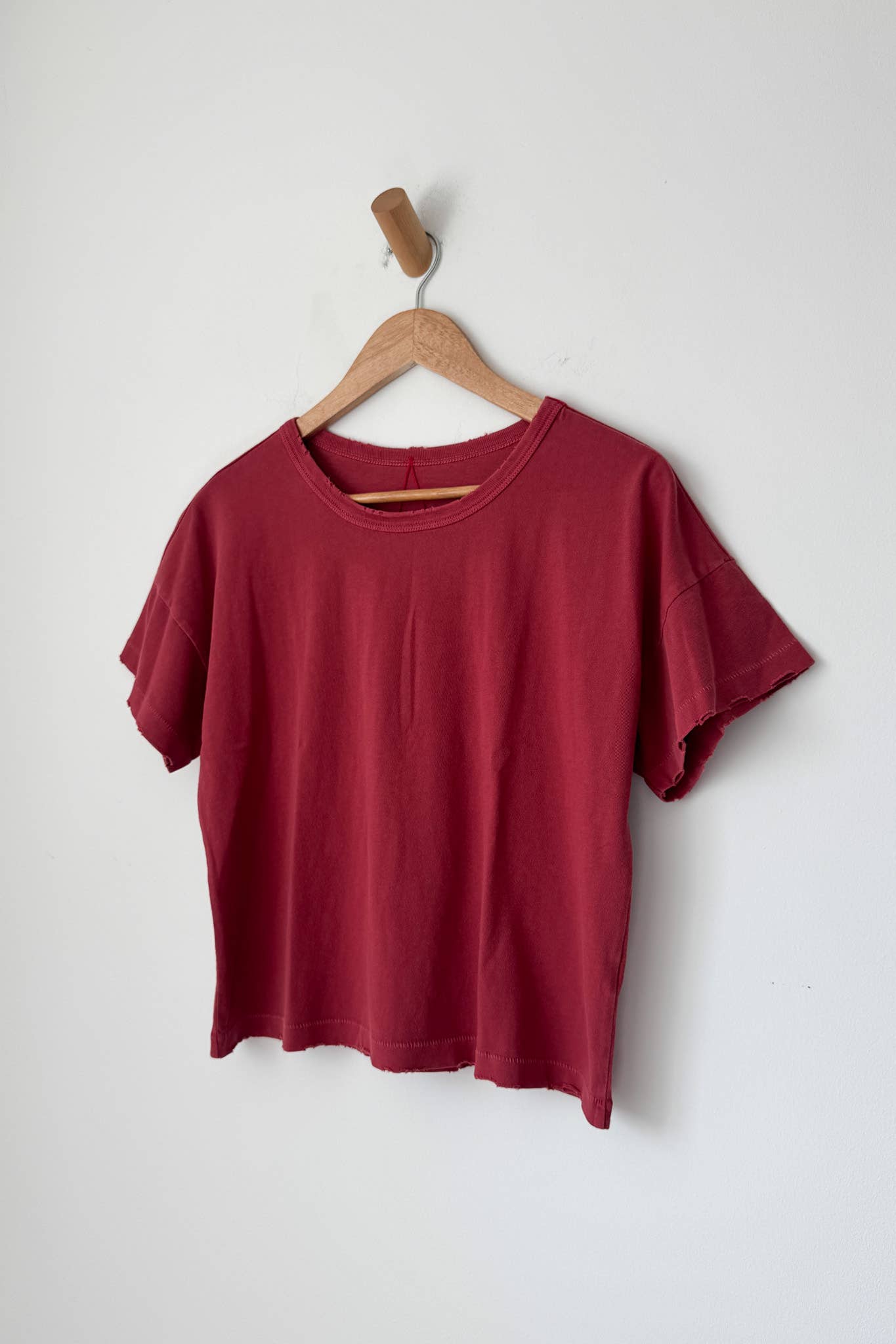 Fille Tee - Crayon Red