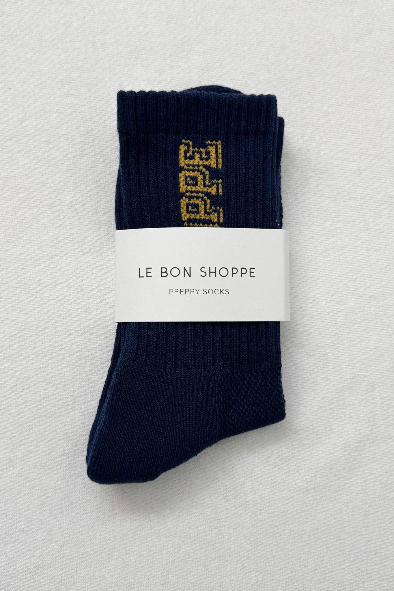 Preppy Socks: Ice / Blue
