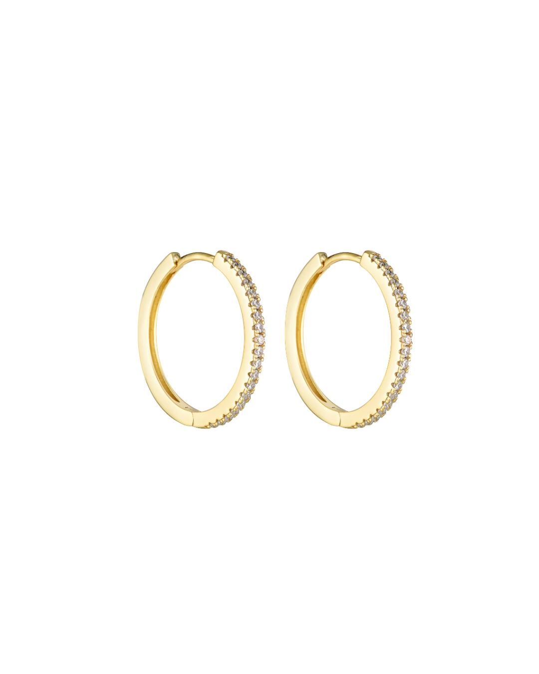 Angel Hoops - Gold