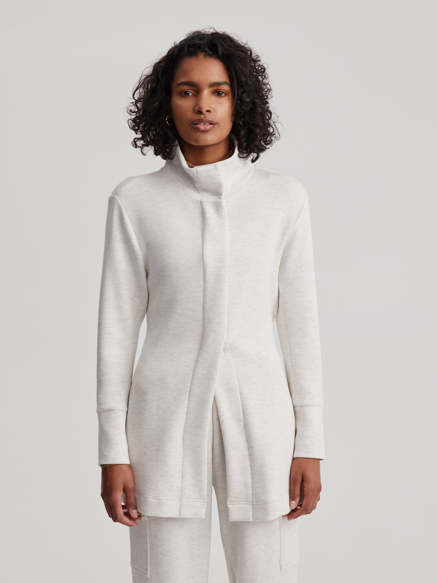 Anset Jacket - Ivory Marl