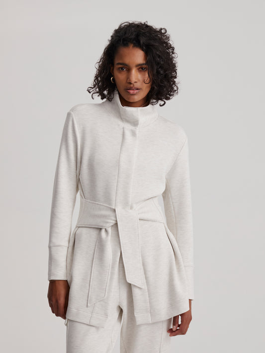 Anset Jacket - Ivory Marl