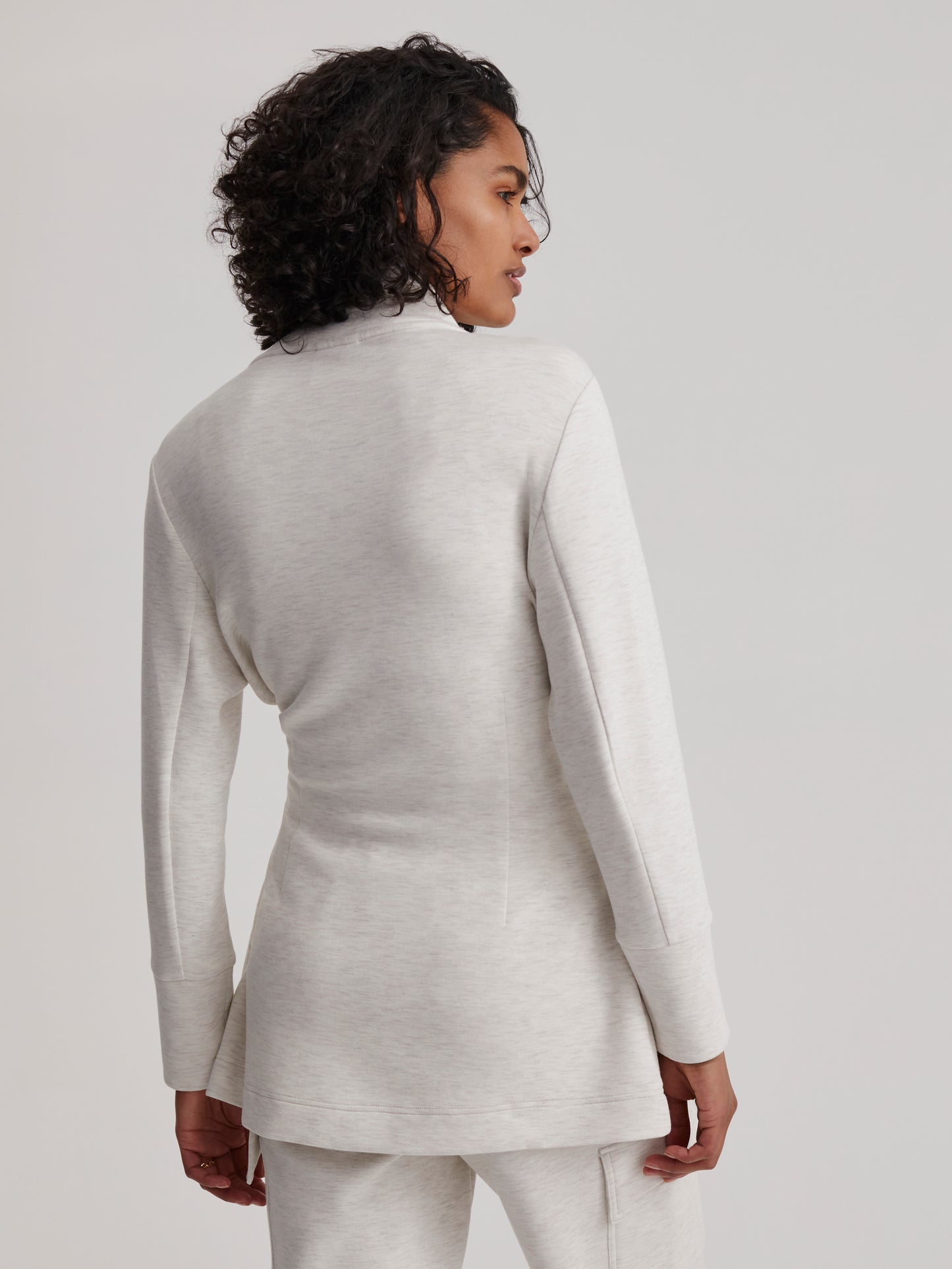 Anset Jacket - Ivory Marl