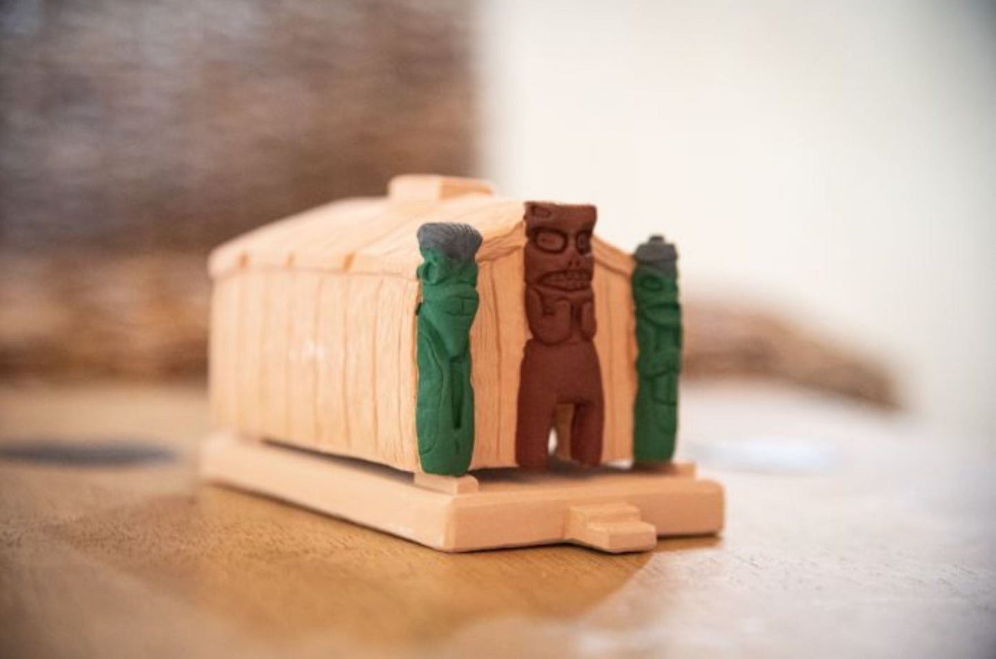 Ceremonial House Incense Burner with Incense Bricks