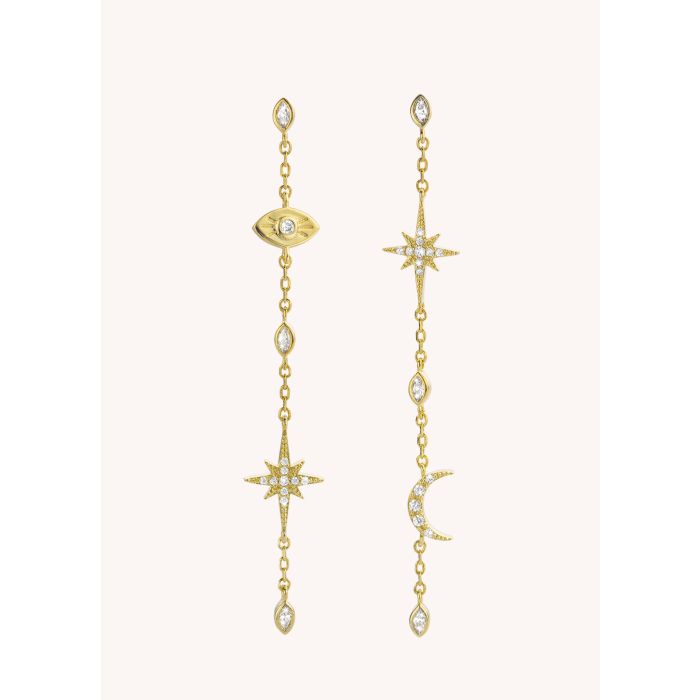 Constellation Earrings - Gold-Plated