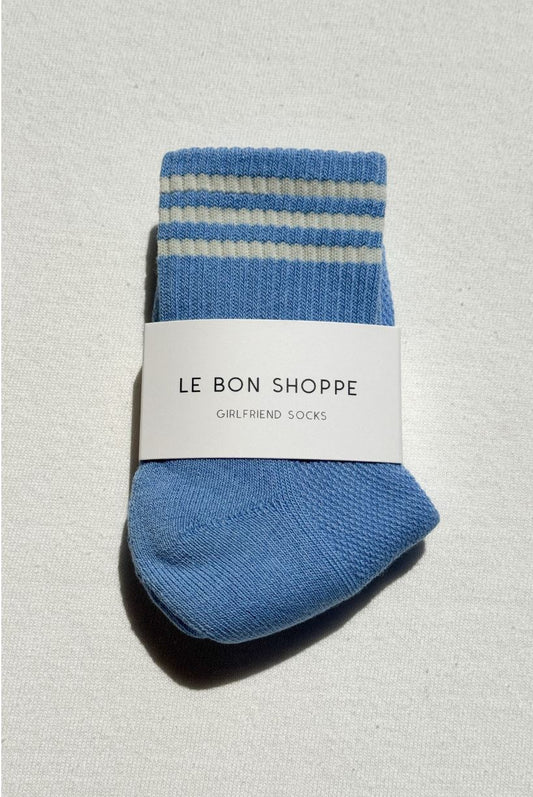 Girlfriend Socks - Parisian Blue
