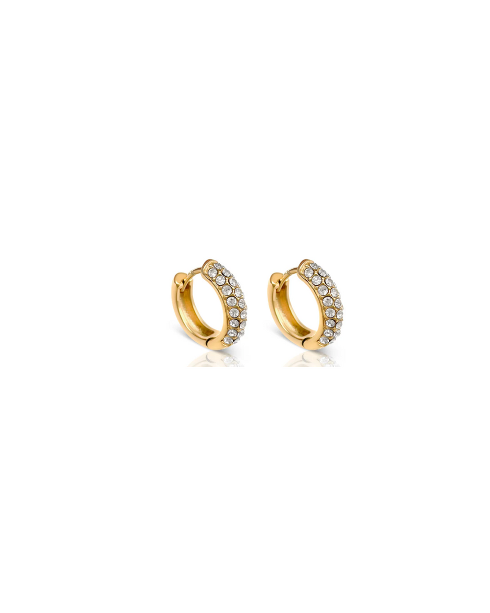 Gravitate Gold Hoop Earrings