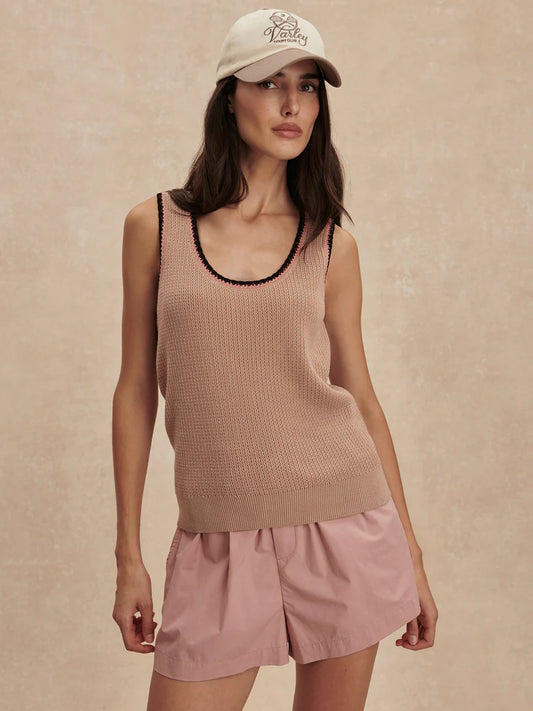 Higson Knit Tank - Light Taupe
