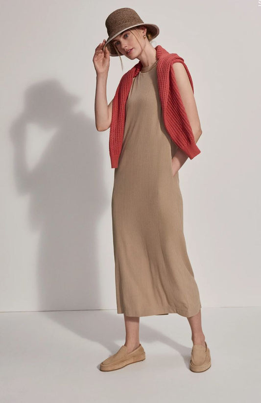 Kayla Midi Dress - Simply Taupe