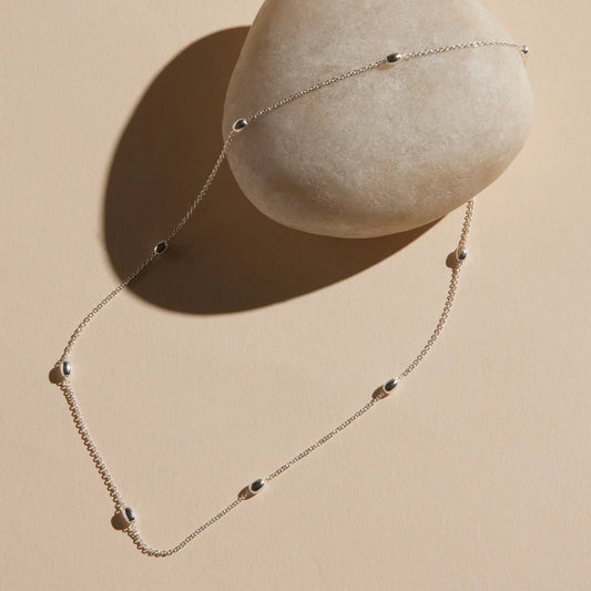 Like a Breeze Silver Necklace - 45cm