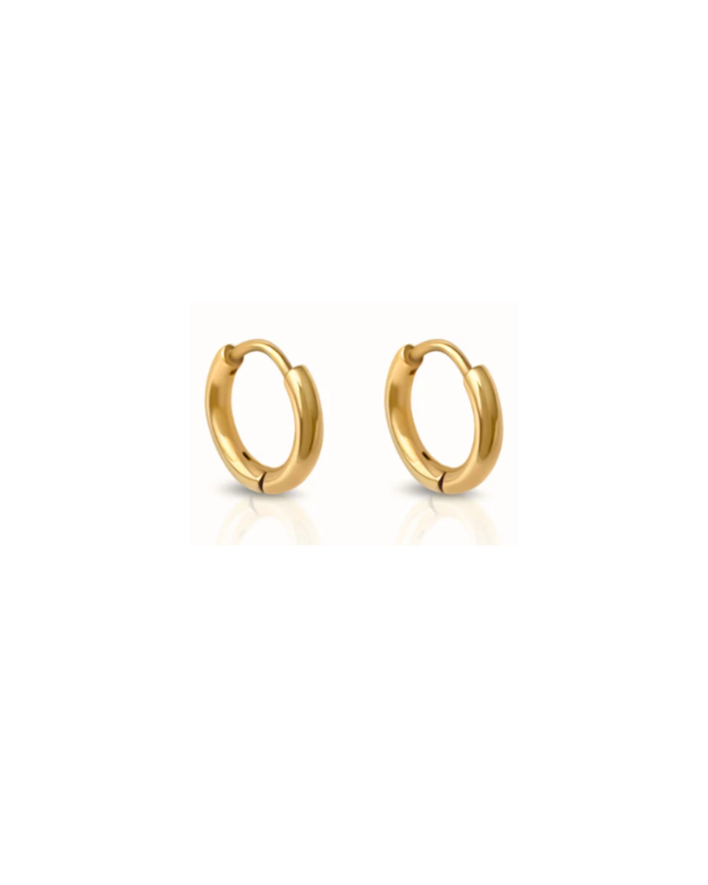 Metro Sleeper Hoop Earrings - 8mm