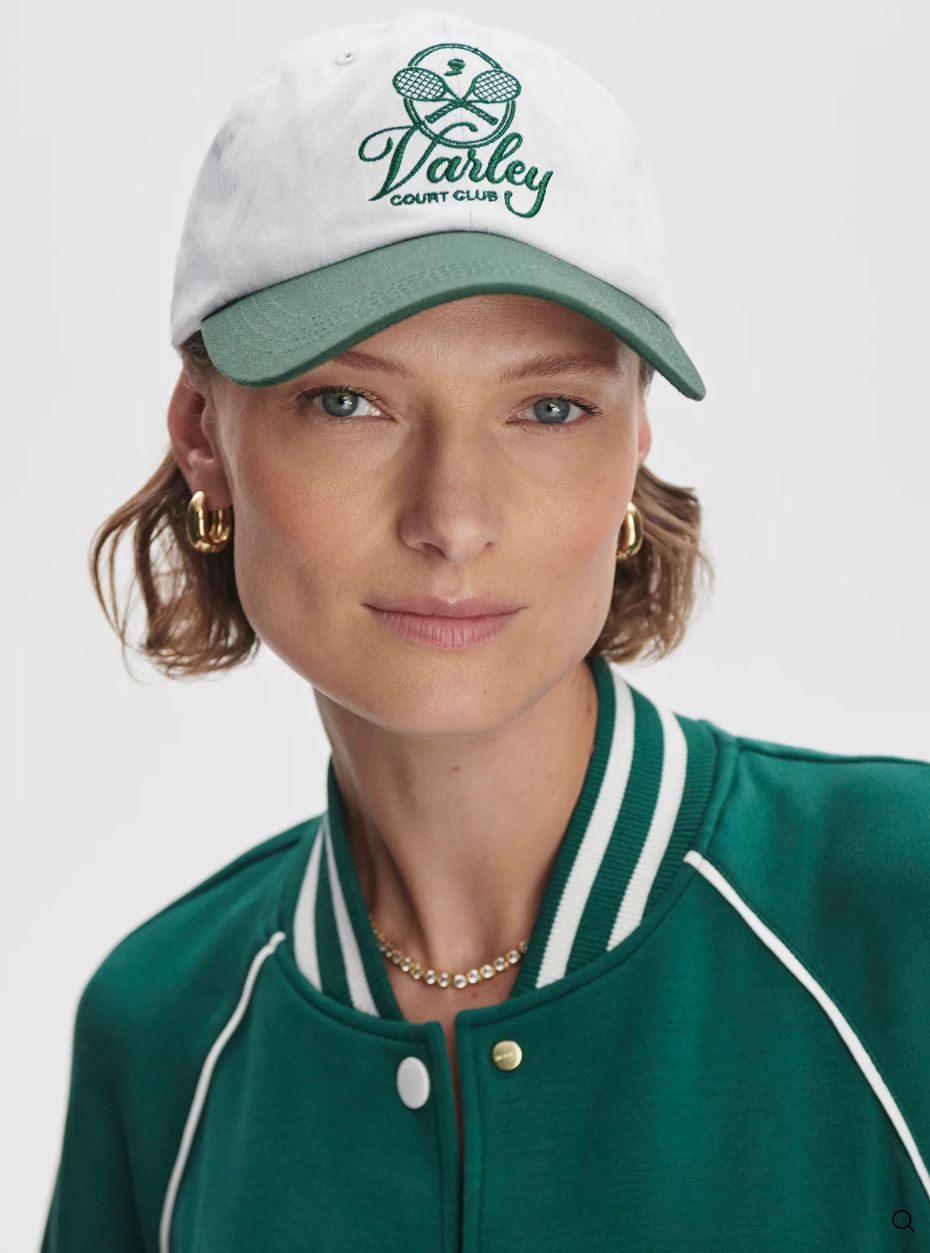 Noa Club Cap - White/Forest