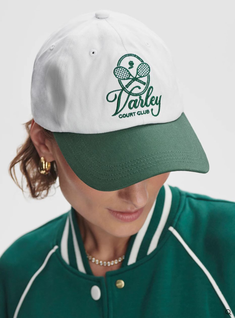 Noa Club Cap - White/Forest