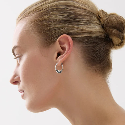 Rise Silver Earring