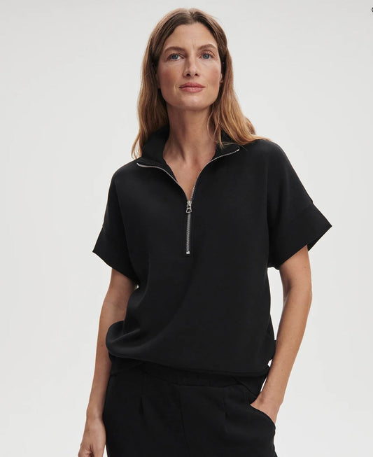 Ritchie Short Sleeve Sweat - Black