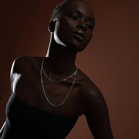 Rivière Silver Necklace