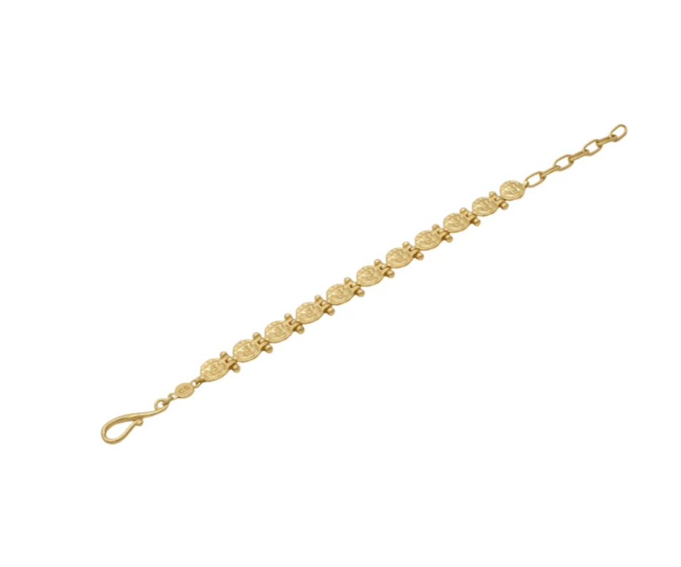 Gorgoneion Bracelet - 18K Gold Plated