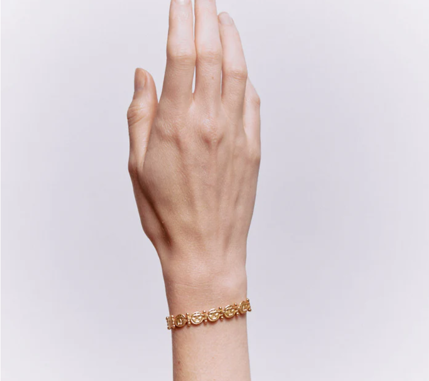 Gorgoneion Bracelet - 18K Gold Plated