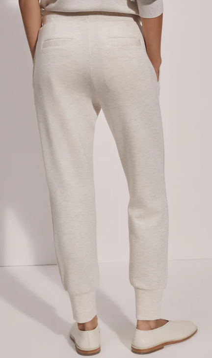 The Slim Cuff Pant 27.5 - Ivory Marl