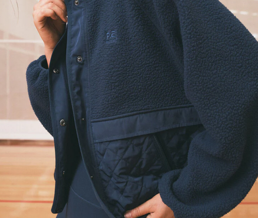Technique Quilt Jacket - Dark Navy