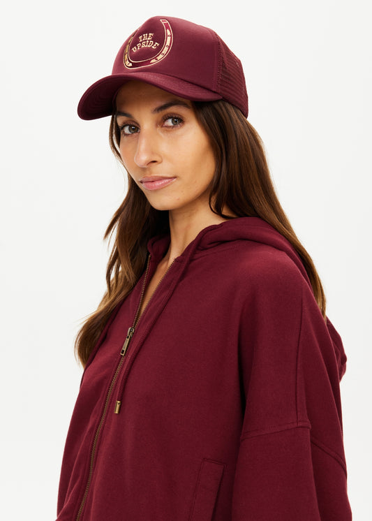 Cheval Trucker Hat - Bordeaux