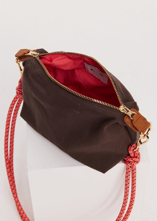 Poppy Crossbody Bag - Chocolate