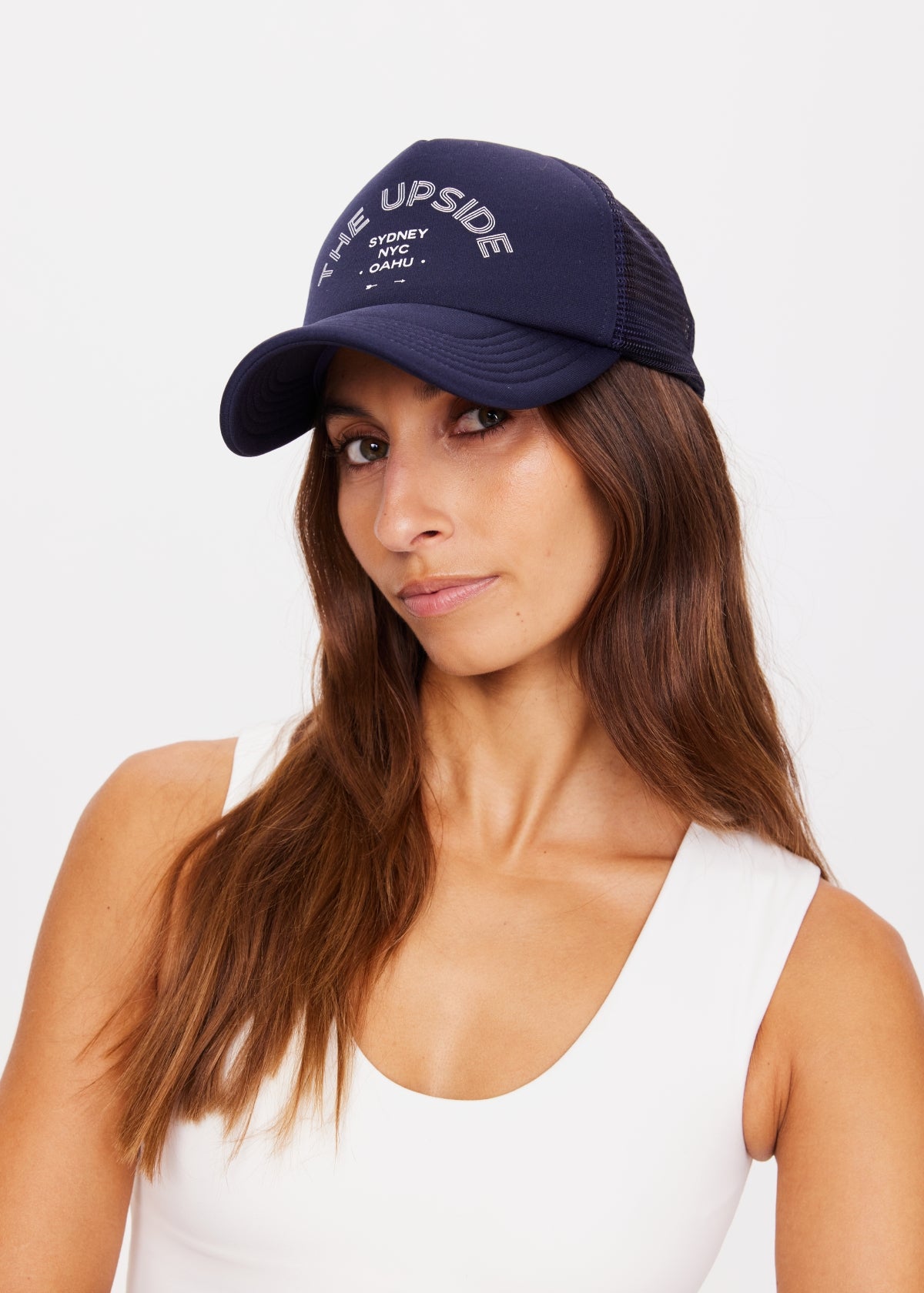Jetset Trucker Hat - Navy