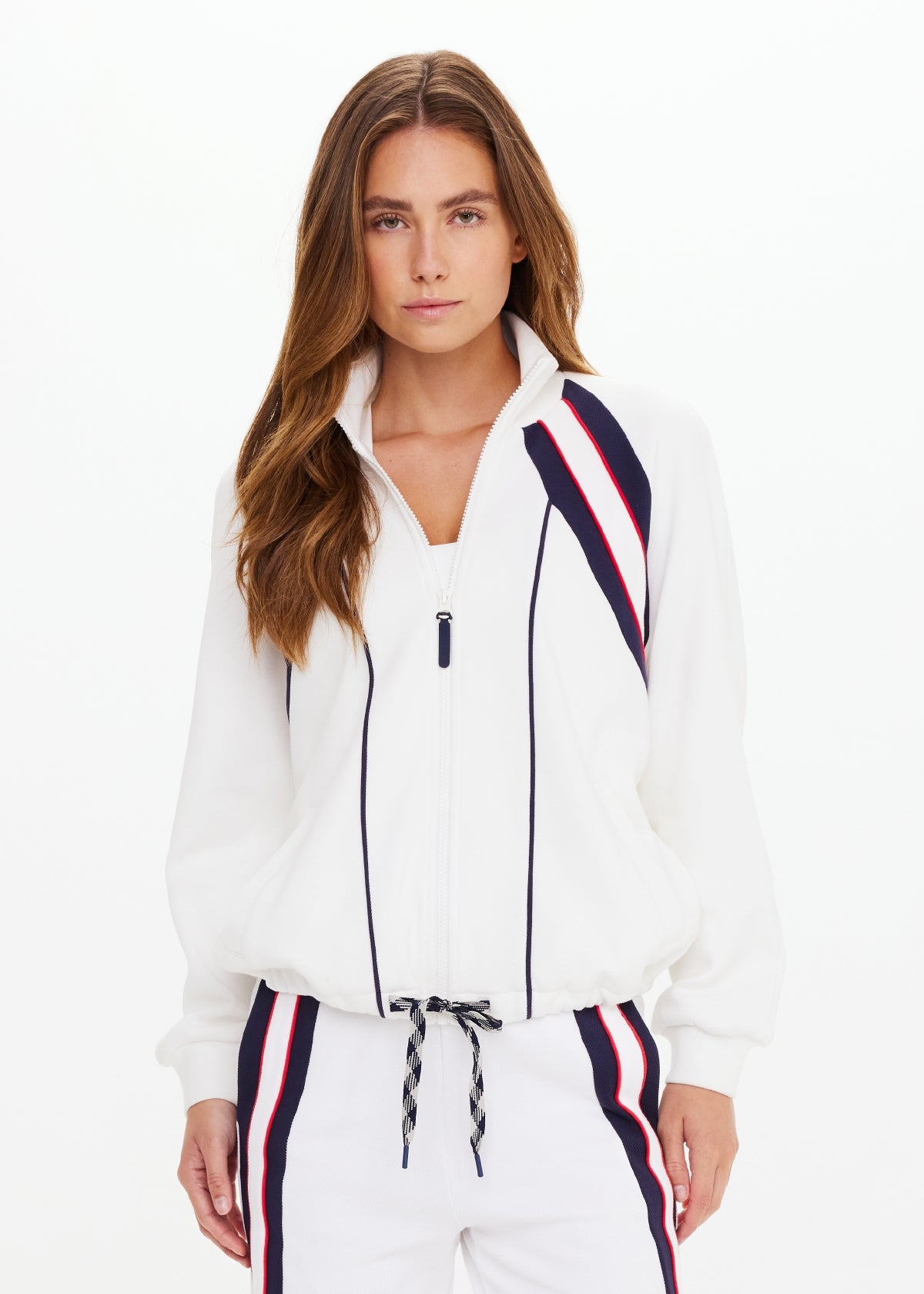 Pacific Morgan Zip Up Jacket - White