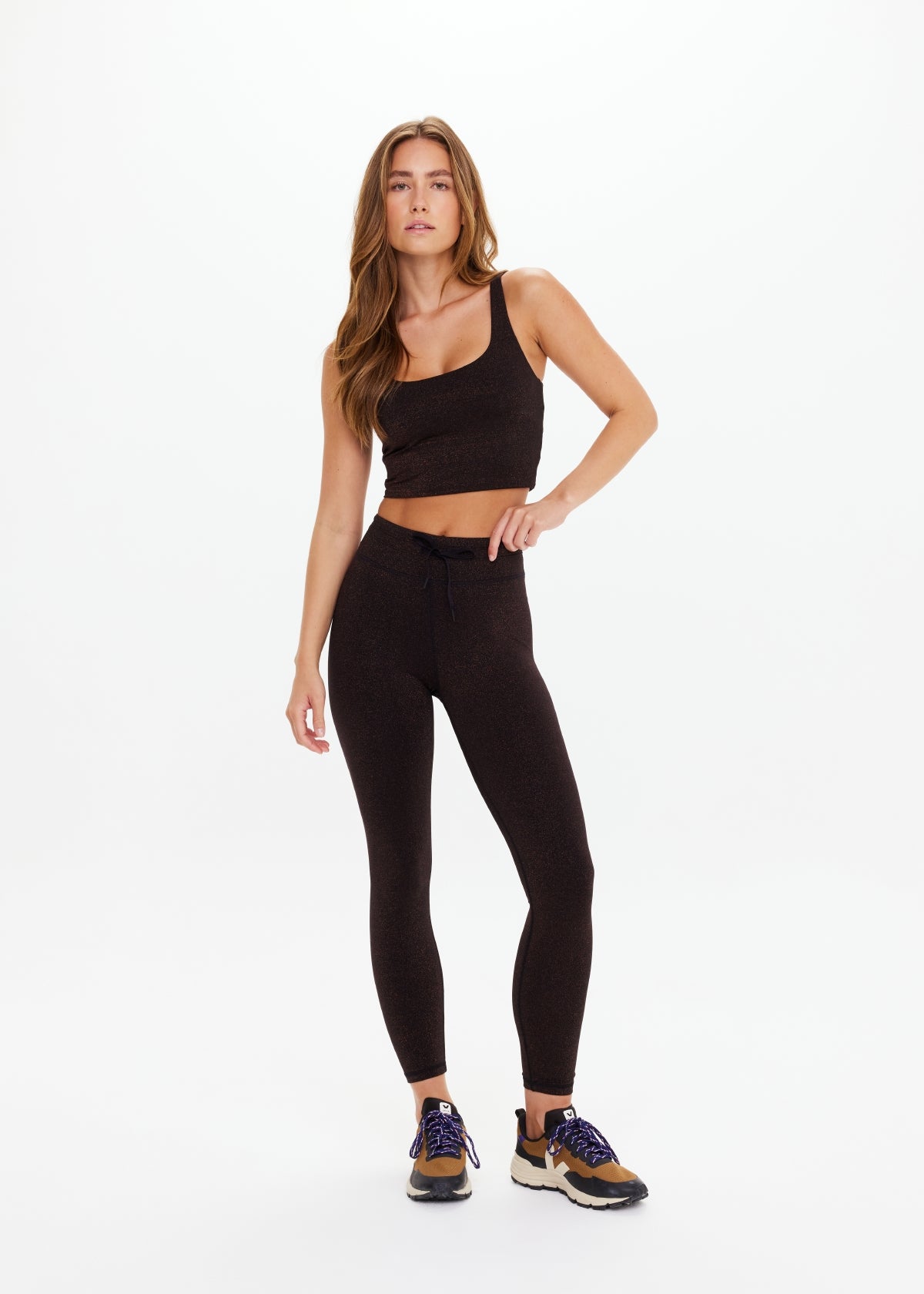 Arizona Scoop Neck Lucia Crop - Bronze
