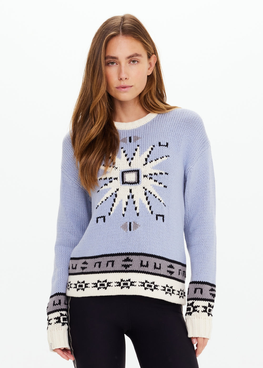 Pampa Lucca Knit Sweater - Denim