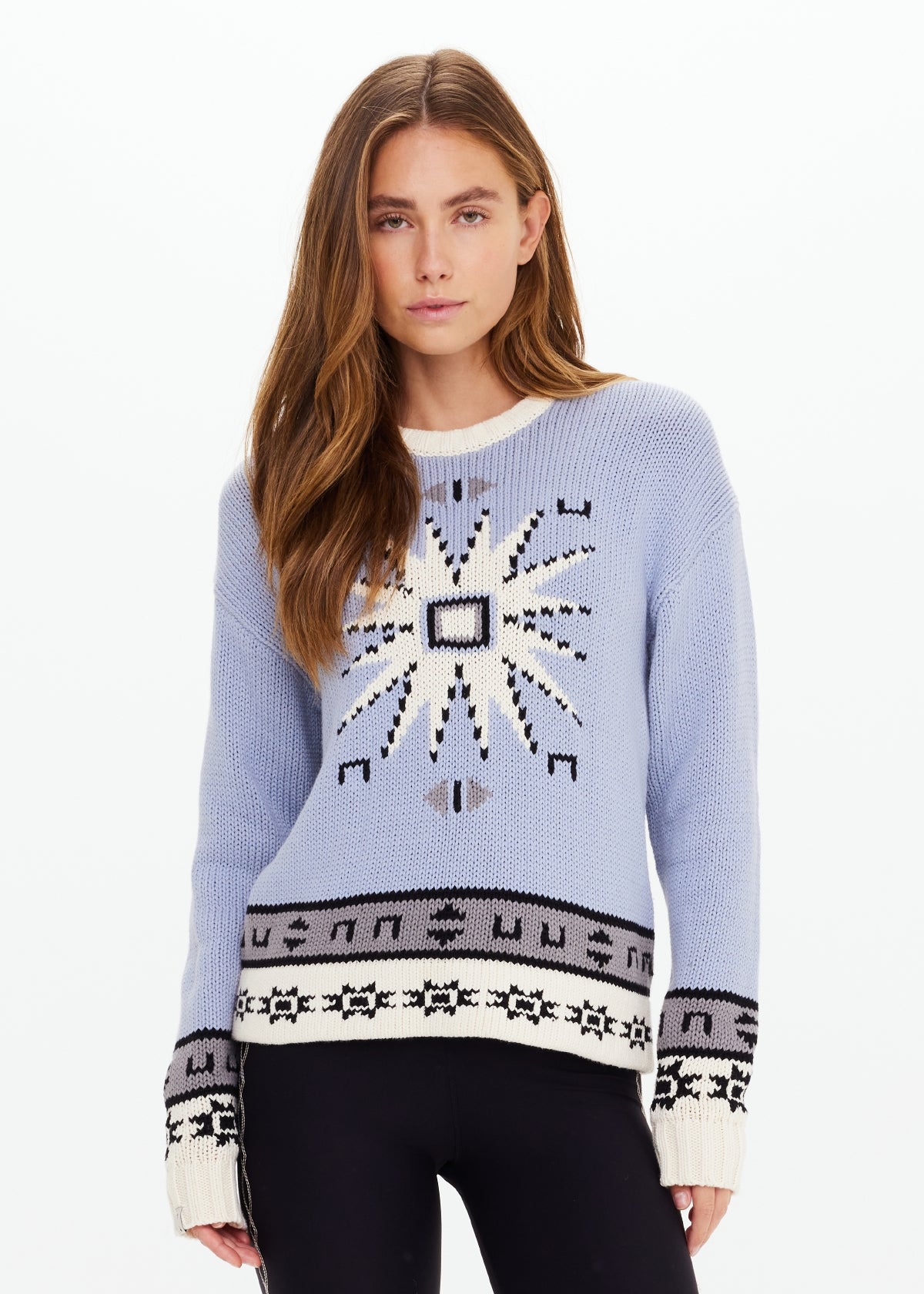 Pampa Lucca Knit Sweater - Denim