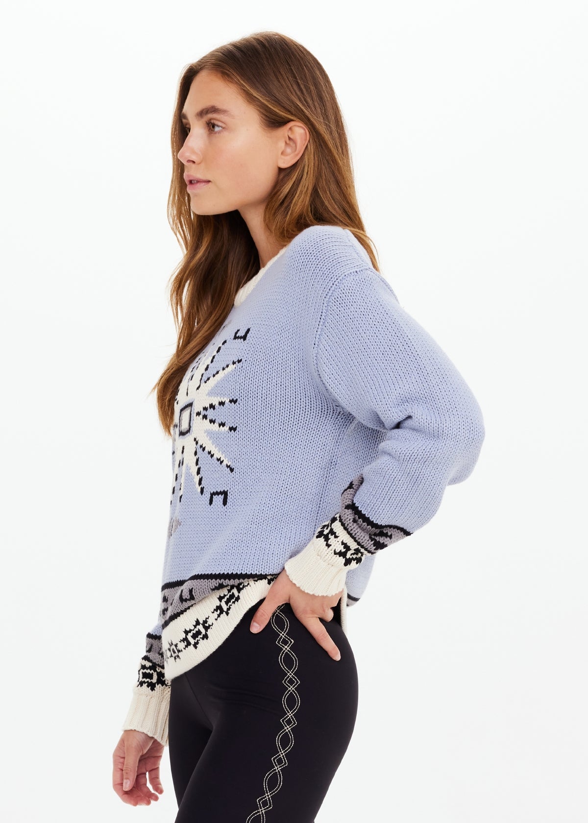 Pampa Lucca Knit Sweater - Denim