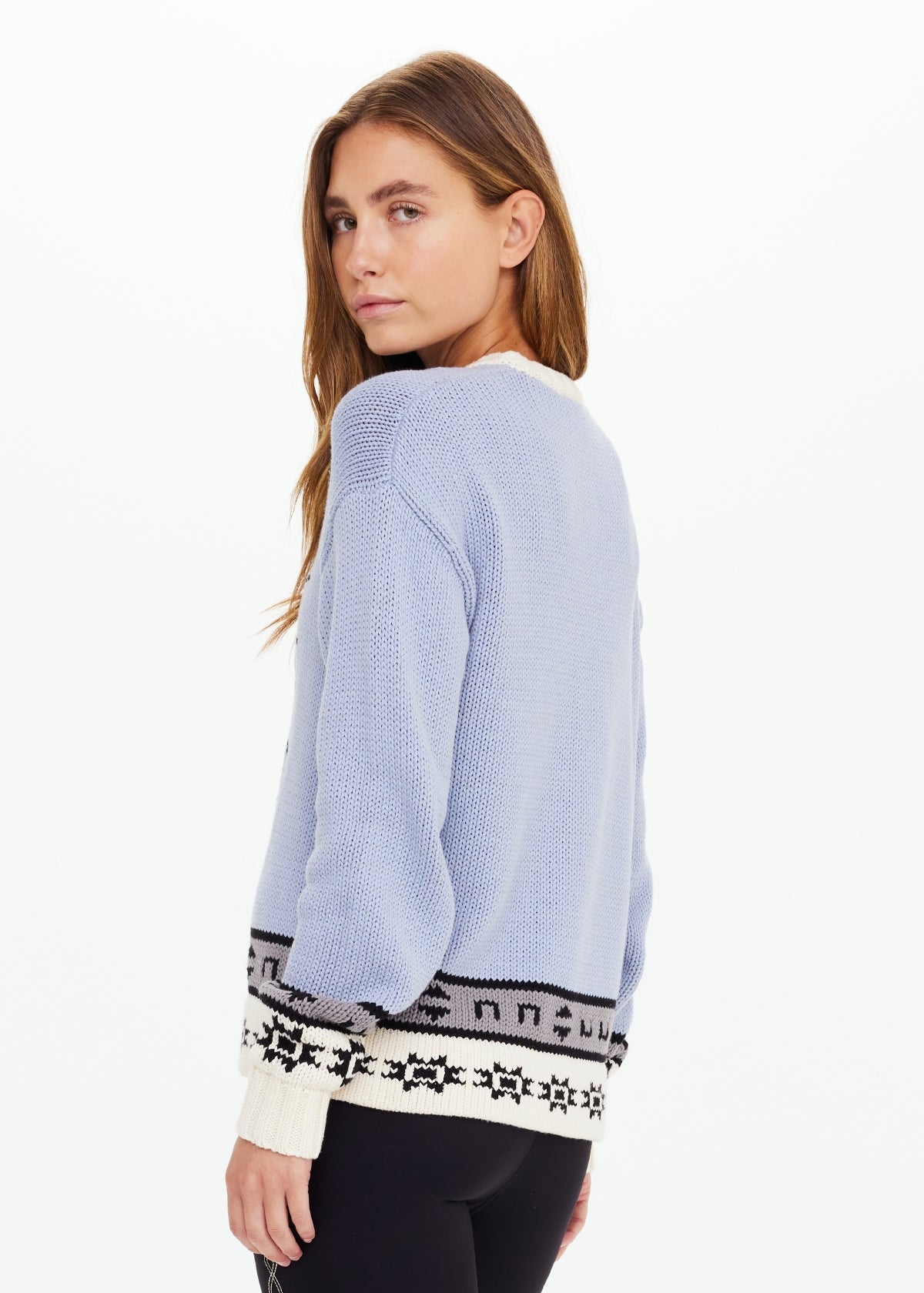 Pampa Lucca Knit Sweater - Denim