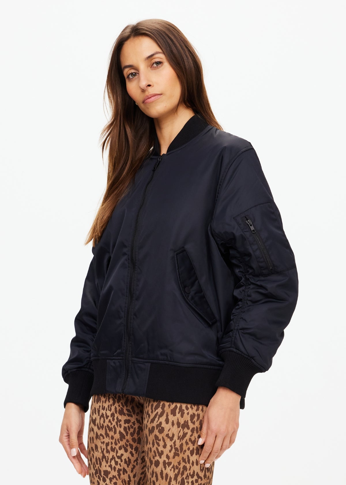 Tribute Bomber Jacket - Black