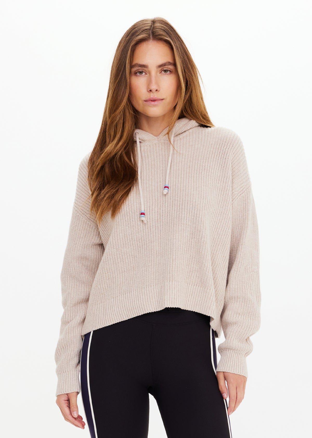 Dune Knit Hoodie - Natural