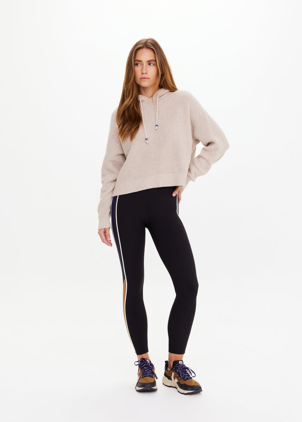 Dune Knit Hoodie - Natural