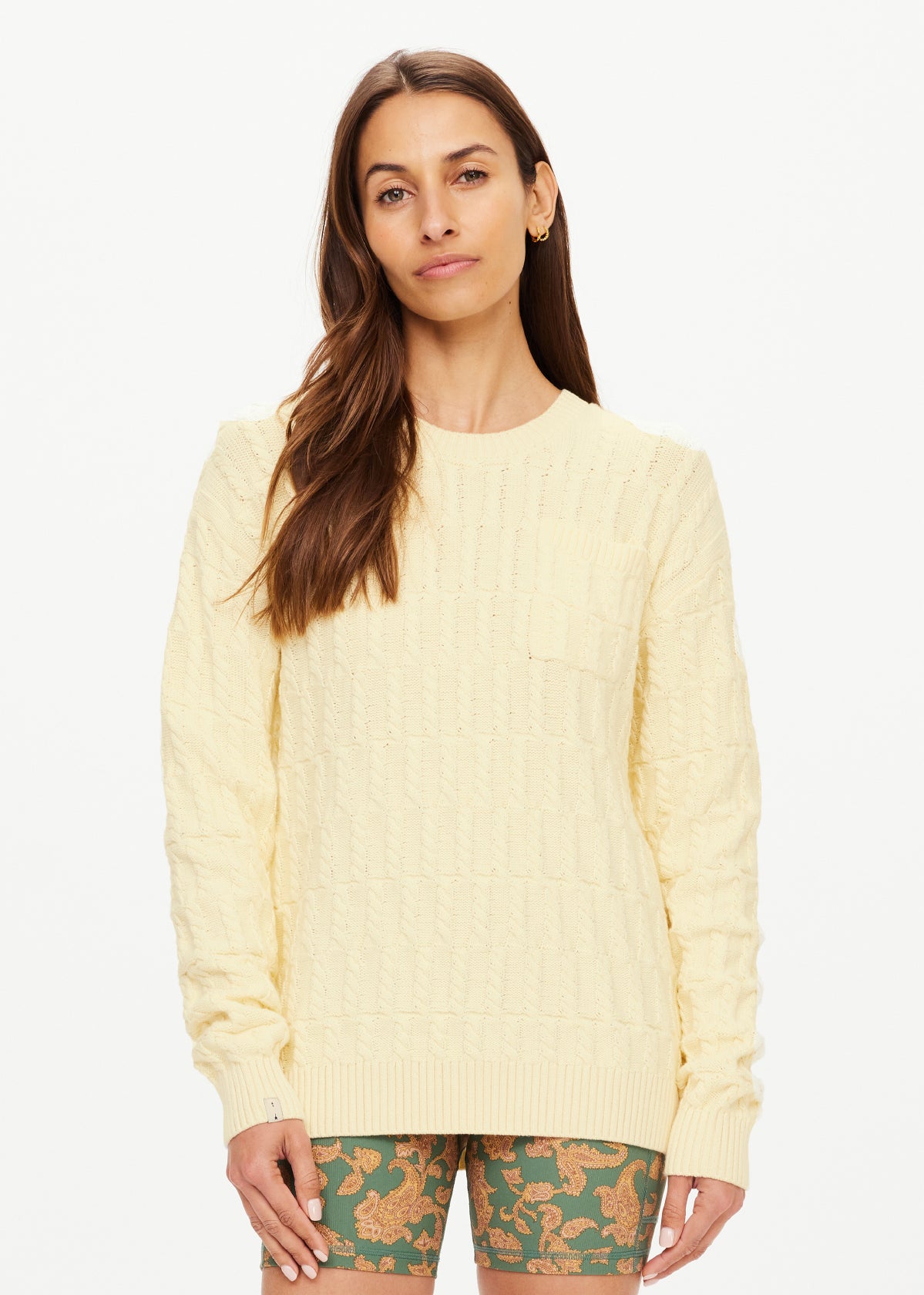 Boo Cable Knit Sweater - Butter