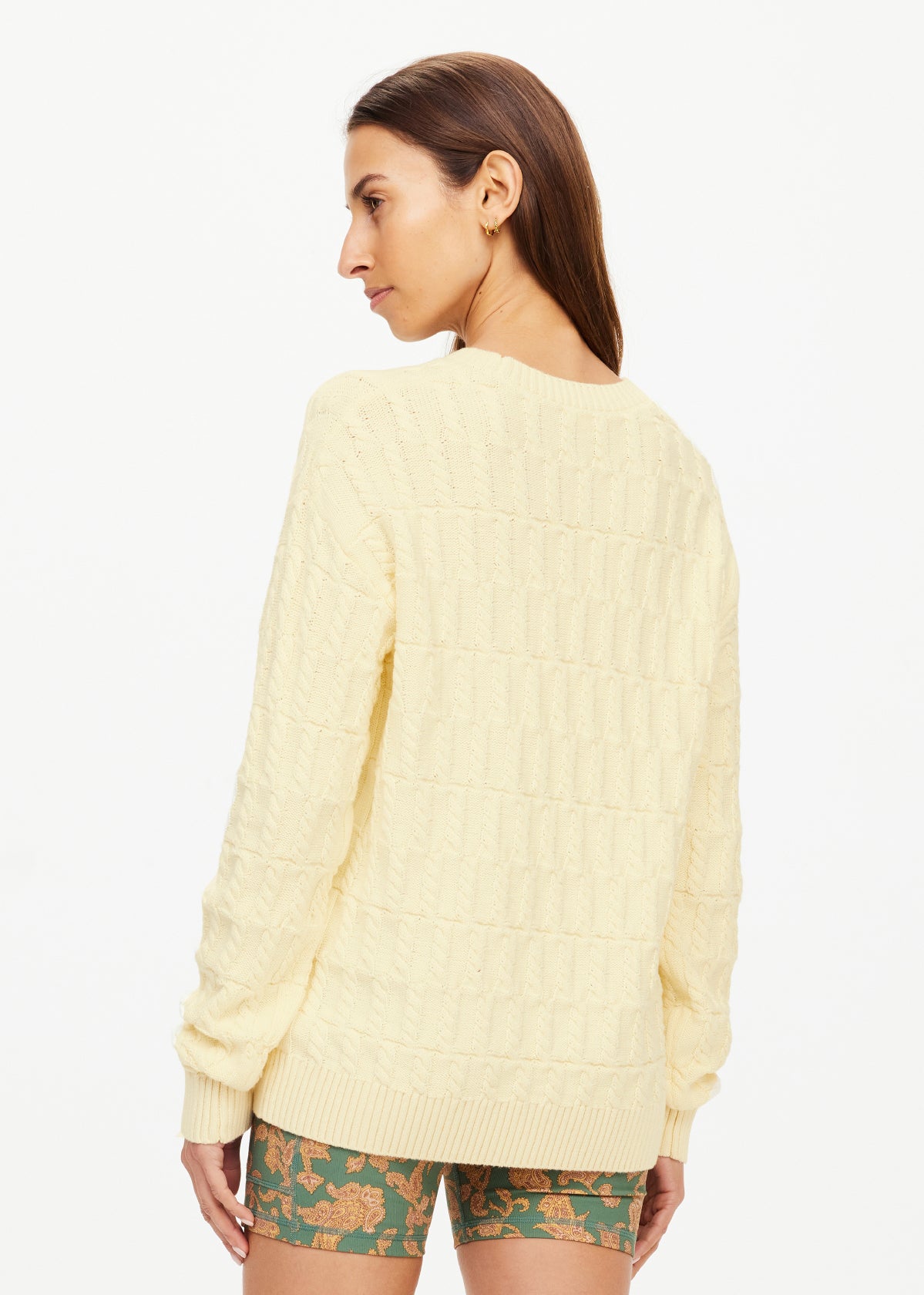 Boo Cable Knit Sweater - Butter